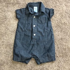 Carter’s newborn denim onesie